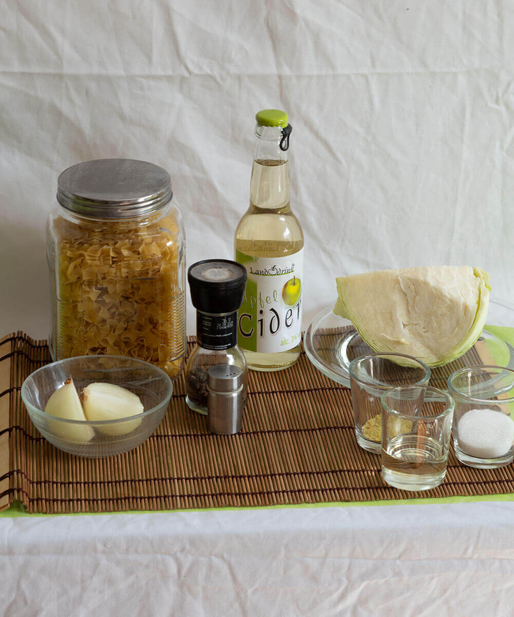 Ciderfleckerl - Zutaten