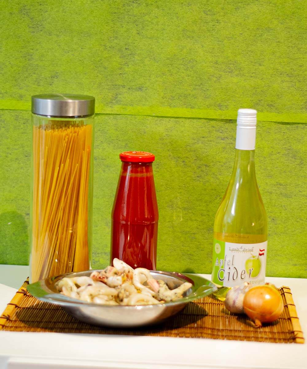 Spaghetti Frutti di Mare - Zutaten